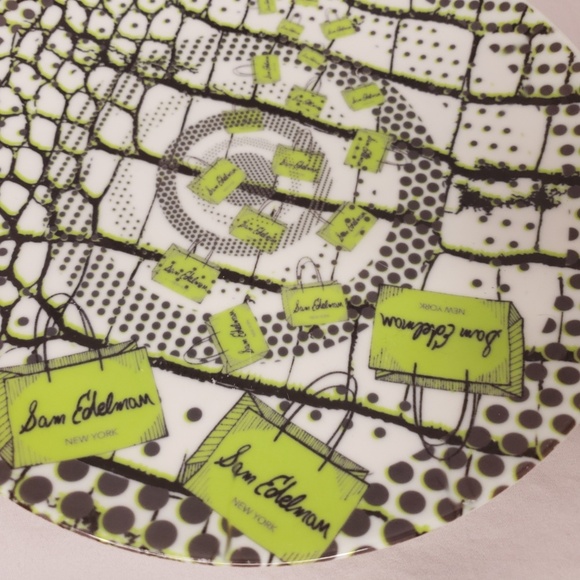 Sam Edelman Purse Collectors Plate The Green Bag - Picture 2 of 6